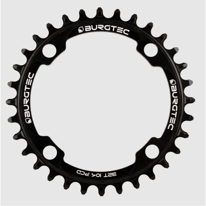 Pinion față pentru bicicletă BURGTEC 104mm BCD Thick Thin Chainring­ 30T Popular